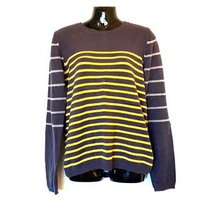 41 Hawthorn stripped sweater, size Medium